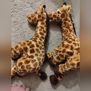 Ty Giraffes, About 14 Inches Tall, Set Of Two